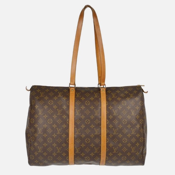 Authentic Louis Vuitton Sac Flandrie 50 travel tote weekend bag - Picture 2 of 12